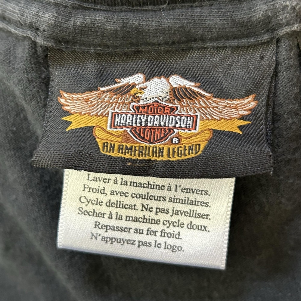 Vintage Harley-Davidson Shirt Mens XL Black Pocket 100th Anniversary Graphic USA - Picture 4 of 11